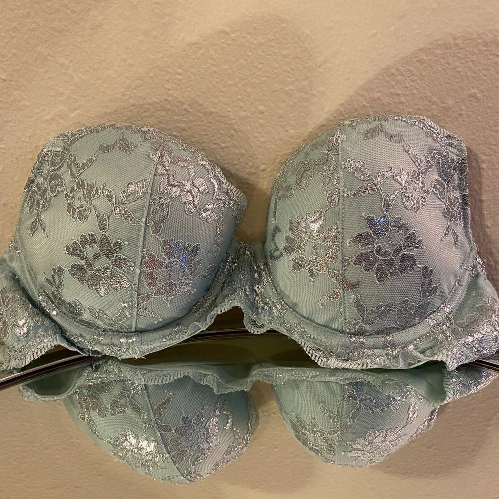VS *Dream Angels Bra* MINT GREEN/SILVER size 36B